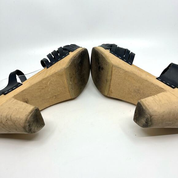 Maguba Black Clog Sandals Women's 10 US - Picture 8 of 10